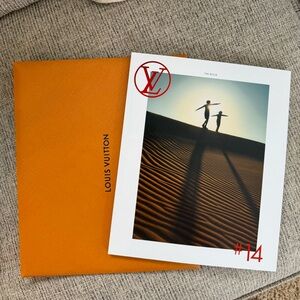 🤍Louis Vuitton Table Book #14 with Orange Cover